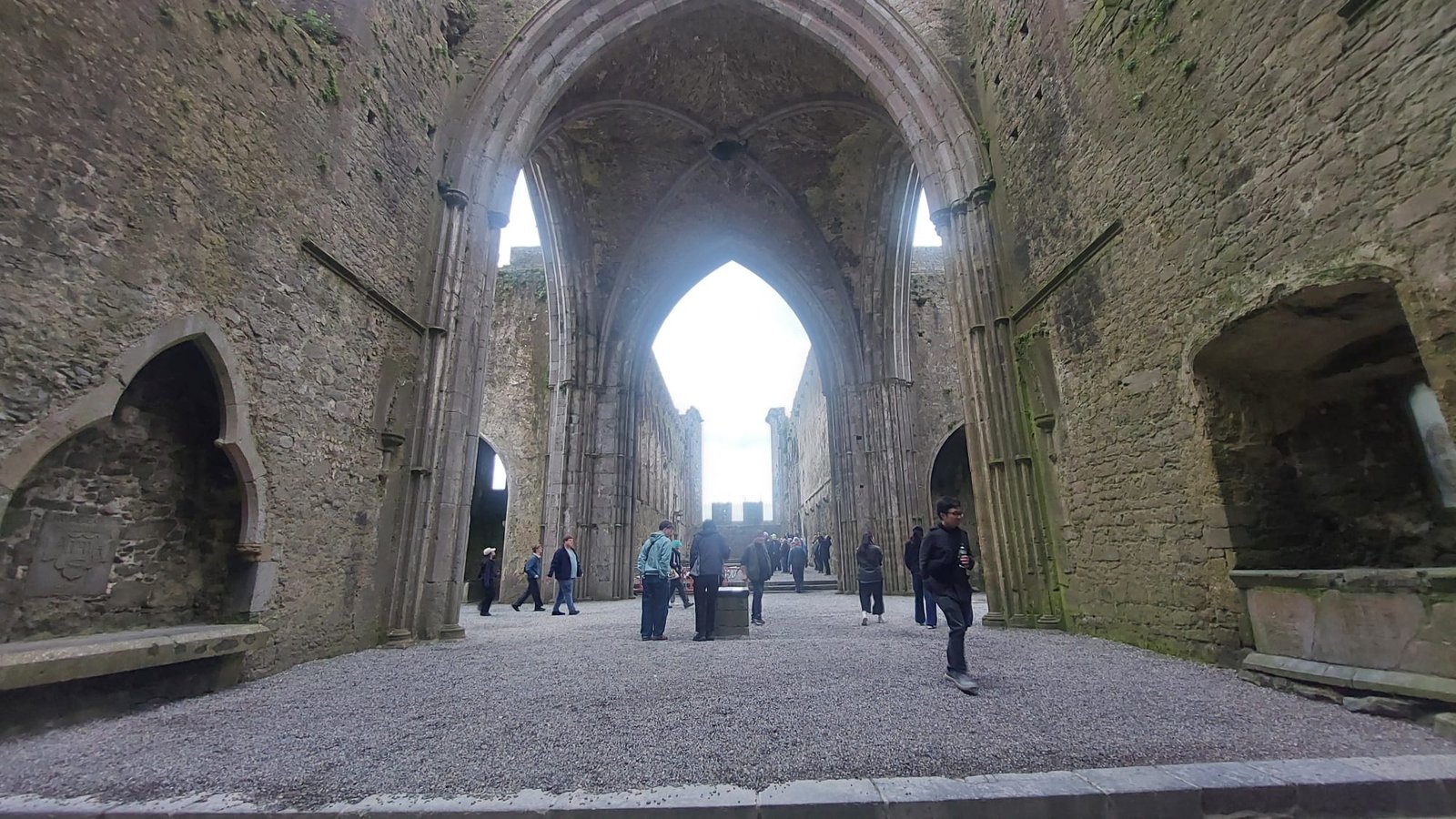 Rock of Cashel indoor view