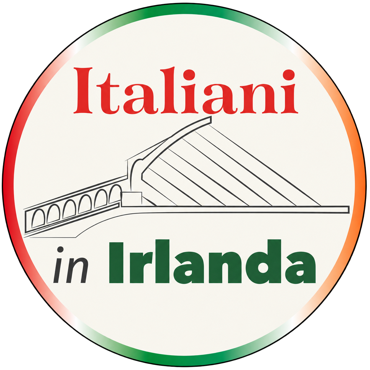Logo Lista Civica Italiani in Irlanda