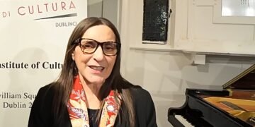 Michela Linda Magrì, Direttrice dell’Istituto Italiano di Cultura di Dublino, tra le figure di riferimento del progetto Mirandolina in Irlanda.