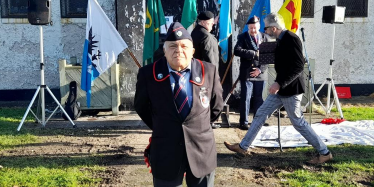 Nico Merucci, dell’Associazione Nazionale Carabinieri in Irlanda