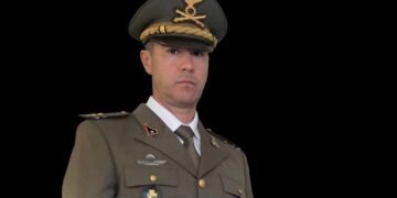 Andrea Ongaro Maggiore in divisa