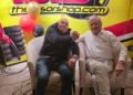 Nico Merucci a siistra insieme a Giacomo Agostini