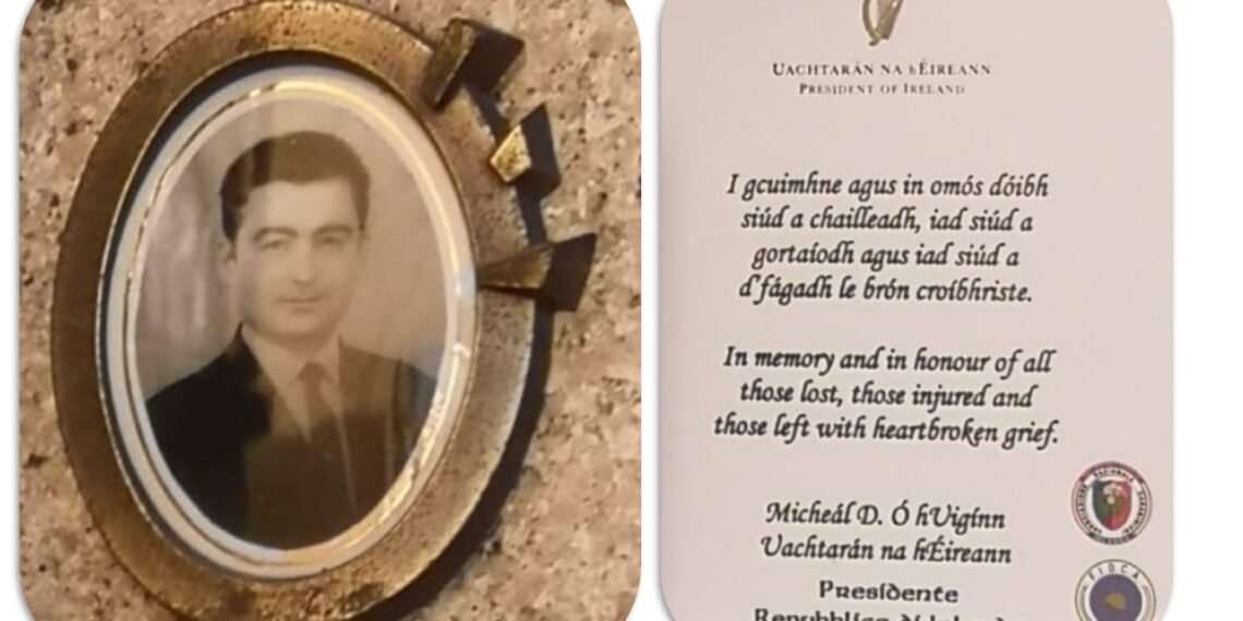 Antonio Magliocco (1937–1974), vittima dell’attentato di Talbot Street a Dublino del 17 maggio 1974. Sulla tomba, nel cimitero di Casalattico, è visibile la targa con il messaggio del Presidente della Repubblica d’Irlanda, Michael D. Higgins, riprodotta su supporto plastico e collocata da Francesco Morelli, presidente dell’Associazione Nazionale Carabinieri in Irlanda, in segno di memoria e rispetto per l’emigrato italiano caduto nella tragedia di Dublino.