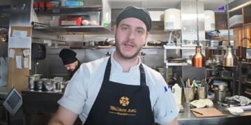 Michele Libardi, Head Chef del ristorante Wallace Asti di Dublino