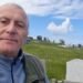 Francesco Morelli presso il cimitero di Termoncarragh, durante la commemorazione delle vittime della Arandora Star.