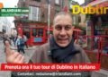 GIULIO CAMPELLONE Davanti al pub Temple Bar a Dublino