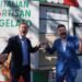 Ivano Addabbo e Giuseppe Di Perna celebrano a Dublino il conferimento del trofeo “Miglior Manager della Ristorazione Italiana 2025”.
