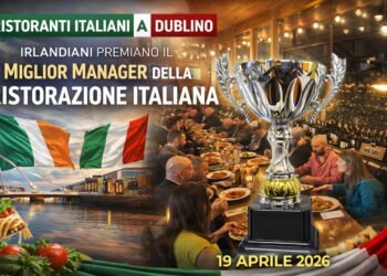 Irlandiani lancia il riconoscimento al “Miglior Manager della Ristorazione Italiana” a Dublino, premiando eccellenza, autenticità e leadership nel settore.