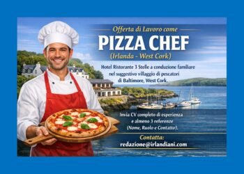 Offerta di Lavoro, Pizza & Grill Chef, in Irlanda location West Cork