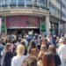 Manifestanti allo Stephen’s Green Shopping Centre