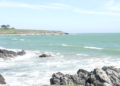 Il suggestivo tratto di costa di Donabate affacciato sul Mare d'Irlanda.
