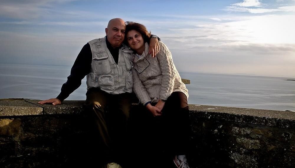 Pietro Malaguti Abbate e la moglie Simonetta