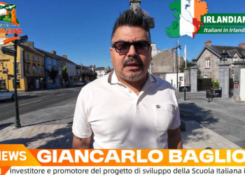 Giancarlo Baglione, patron dell'Istituto Paritario Italo Baglione, tra i promotori del Progetto Scuola Italiana in Irlanda, iniziativa che punta a sviluppare percorsi di insegnamento della lingua e della cultura italiana con certificazioni riconosciute per la comunità italiana residente in Irlanda.