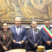 L'Ambasciatore d'Italia in Irlanda, Nicola Faganello, inaugura la presentazione del libro di Francesco Morelli nella Sala dei Vicari Corali della Rock of Cashel, dando il benvenuto alla delegazione italiana e alle autorità irlandesi in occasione del Cashel Cultural & Business Weekend 2026. Domenica 12 luglio 2026, Rock of Cashel, Contea di Tipperary.