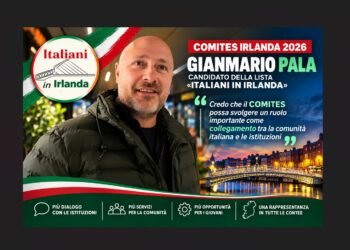 COMITES IRLANDA 2026, PARLA IL CANDIDATO DELLA LISTA «ITALIANI IN IRLANDA» GIANMARIO PALA
