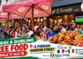 Italiani a Il Fornaio di Dawson Street, nel cuore di Dublino. L’aperitivo promosso da «Italiani in Irlanda» riunisce la comunità italiana prima di Francia–Italia, tra networking e raccolta firme per le elezioni COMITES Irlanda 2026.